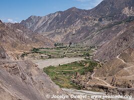 Route Zona Zona-Las Carreras-Villa Remedios - Bolivie