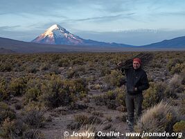 Route Sajama-Tambo Quemado-Pampa Mogachi-Laguna Macaya-Laguna Sakewa - Bolivie