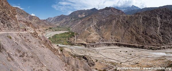 Route Zona Zona-Las Carreras-Villa Remedios - Bolivie