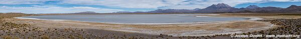 Road Sajama-Tambo Quemado-Pampa Mogachi-Laguna Macaya-Laguna Sakewa - Bolivia