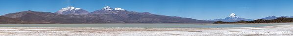 Road Laguna Sakewa-Cruz de Huayllas-Sabaya-Villa Vitalina-Laguna Coipasa - Bolivia