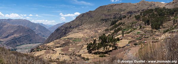 Piste de Calca à Huchuy Qosqo - Pérou