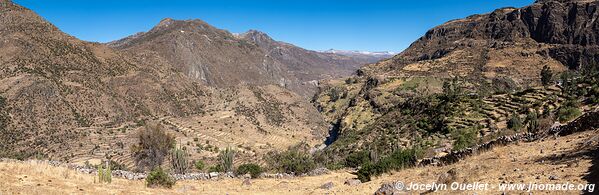 Road Izcahuaca-Pisquicocha-Cochani-Vilcar - Peru