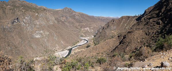 Route Izcahuaca-Pisquicocha-Cochani-Vilcar - Pérou