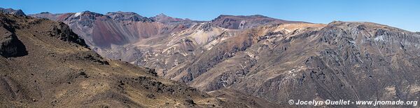 Road Vilcar-Oyolo-Charcana-Cotohuasi - Peru