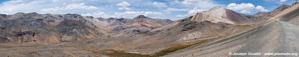 Route Andagua-Chachas-Caylloma-Sibayo-Callalli - Pérou