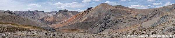 Road Andagua-Chachas-Caylloma-Sibayo-Callalli - Peru