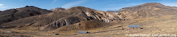 Trail Arequipa-Laguna de Salinas-Volcán Ubinas-Lucco - Peru