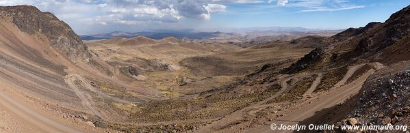 Road Lucco-Yunga-Juncal-Puno - Peru