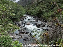 Road from Quebrada Honda to Lares - Peru