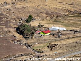 Road from Lares to Calca - Peru