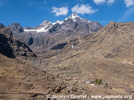 Road from Lares to Calca - Peru