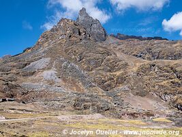 Road from Lares to Calca - Peru