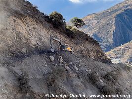 Road from Antabamba to Izcahuaca - Peru