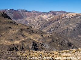 Road Vilcar-Oyolo-Charcana-Cotohuasi - Peru