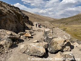 Route Andagua-Chachas-Caylloma-Sibayo-Callalli - Pérou