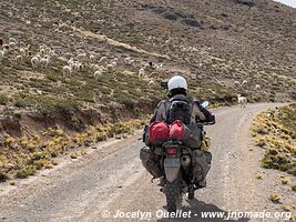 Road Andagua-Chachas-Caylloma-Sibayo-Callalli - Peru