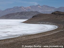 Piste Arequipa-Laguna de Salinas-Volcán Ubinas-Lucco - Pérou