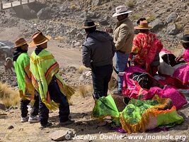 Route Lucco-Yunga-Juncal-Puno - Pérou