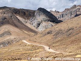 Road Lucco-Yunga-Juncal-Puno - Peru