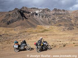 Road Lucco-Yunga-Juncal-Puno - Peru