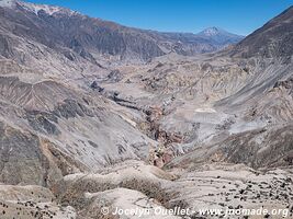 Route Muylaque-Volcán Ubinas-Matazo-Camata - Pérou