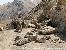 Road Andagua-Chachas-Caylloma-Sibayo-Callalli - Peru