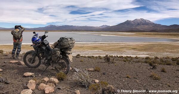 Route Sajama-Tambo Quemado-Pampa Mogachi-Laguna Macaya-Laguna Sakewa - Bolivie