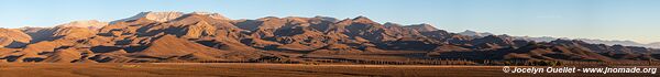 Road from Calingasta to Las Flores - Argentina