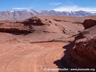 Route de Tolar Grande au Salar de Pocitos - Argentine