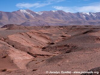 Route de Tolar Grande au Salar de Pocitos - Argentine