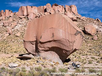 Road 40 from San Antonio de los Cobres to Susques - Argentina