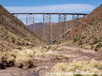 Road 40 from San Antonio de los Cobres to Susques - Argentina