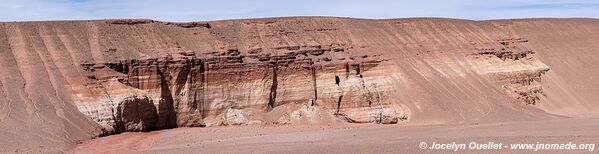 Road from Tolar Grande to Salar de Pocitos - Argentina