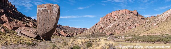 Road 40 from San Antonio de los Cobres to Susques - Argentina