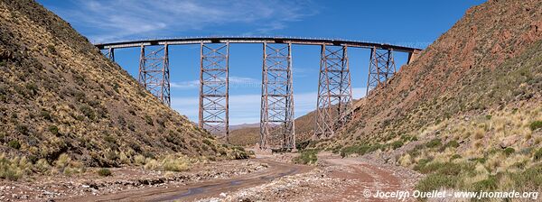 Road 40 from San Antonio de los Cobres to Susques - Argentina