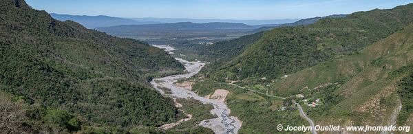 Piste de Termas de Reyes à Yala - Argentine