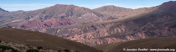 Serrania del Hornocal - Argentine