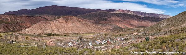 Road from Serrania del Hornocal to Santa Ana - Argentina