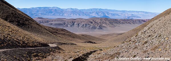 Road from Antofagasta de la Sierra to Botijuela - Argentina