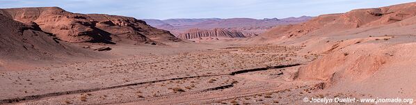 Road from Tolar Grande to Salar de Pocitos - Argentina