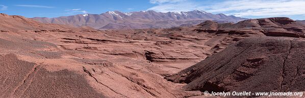 Road from Tolar Grande to Salar de Pocitos - Argentina